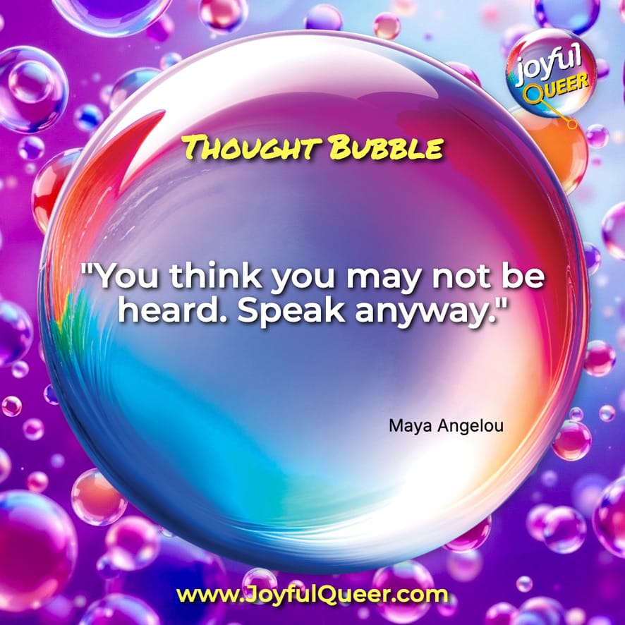 Speak Anyway